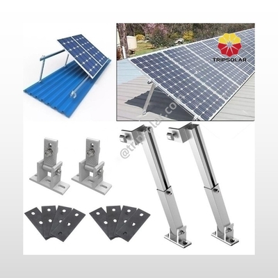 Vorder- und Hinterbeinhalter Balkon Dach Bodenmontage Solaranlage Neigungshalter