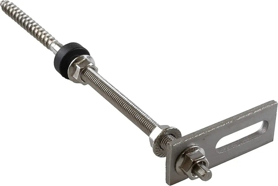 Schneebelastung 1,4 kn/m2 L Fuß Solar-Dach-Montage-System Regal für Multi-Size Metalldach