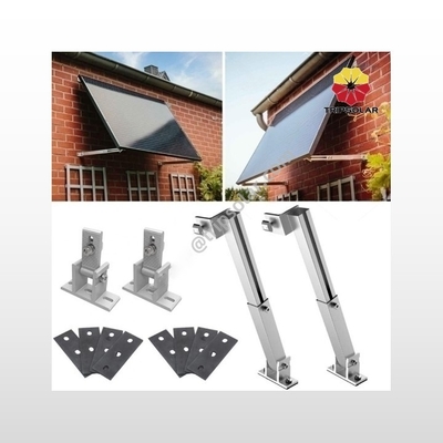 Vorder- und Hinterbeinhalter Balkon Dach Bodenmontage Solaranlage Neigungshalter