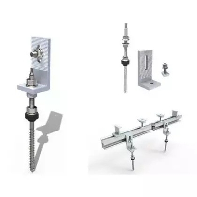 Schneebelastung 1,4 kn/m2 L Fuß Solar-Dach-Montage-System Regal für Multi-Size Metalldach