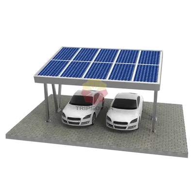 Anpassbares Carport-Solarsystem Pergola mit 60 m/s Windbelastung Neigungswinkel 0-60 Grad