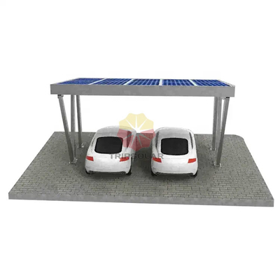 Anpassbares Carport-Solarsystem Pergola mit 60 m/s Windbelastung Neigungswinkel 0-60 Grad