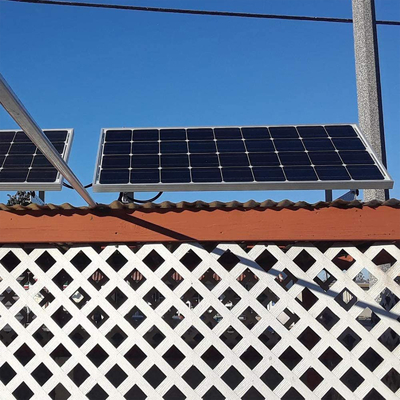 Großhandel Verstellbare dreieckige Solarpaneele Unterstützung für Balkonwand und flaches Dach