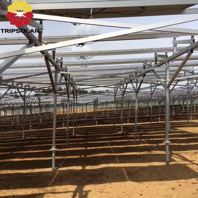 Installationsstandort für offene Felder Solar-Array Bodenmontage-System mit individuellem Design