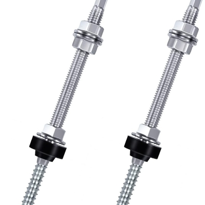 Dachmontage aus Edelstahl Solar-Boden Schrauben L Fuß Hanger Bolt Kit für verschiedene Größen