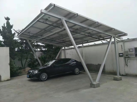 1.4KN/m2 Schneelast und 60m/s Windbelastung Aluminiumkonstruktion für die Montage von Solarcarport