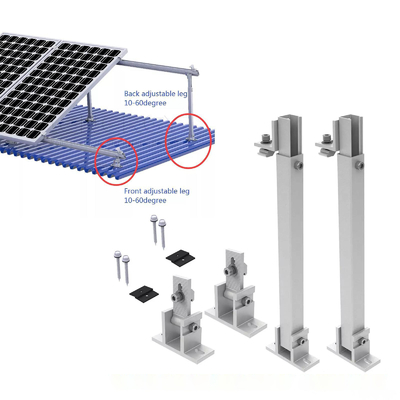 Verstellbare Solarpanel-Neigungsanhänger für tragbare Aluminiumrahmenstrukturen