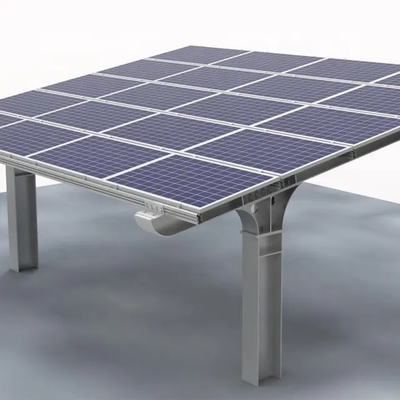 Q235 Stahl-Solar-Carport-Strukturen mit CE-Zertifizierung und Schneelast von 1,4 KN/m2