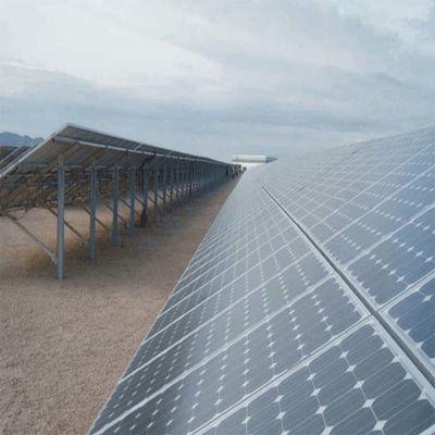 Galvanisierte Solarpaneel-Befestigungsstützen aus Stahl Ideale Wahl für bodenmontierte Paneele