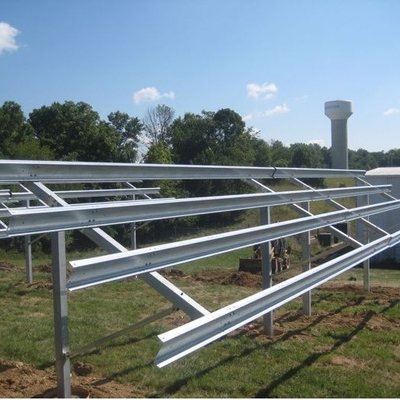 Galvanisierte Solarpaneel-Befestigungsstützen aus Stahl Ideale Wahl für bodenmontierte Paneele