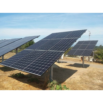 1.4KN/m2 Schneebelastung Anodierte Solaranlagen-Dachhalterungen für die photovoltaische Bodenmontage