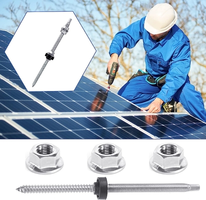 Verschiedene Größen Schrauben für Schneelast 1,4KN/m2 Solarmontage auf Zinndächen