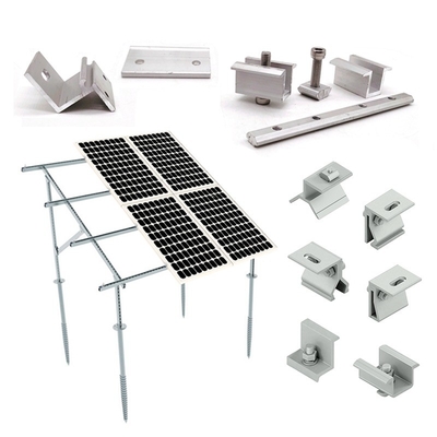 Anodisierte PV-Solarpaneelanlage Bodenmontage-System für maximale Effizienz