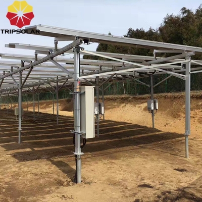 Anodisierte PV-Solarpaneelanlage Bodenmontage-System für maximale Effizienz