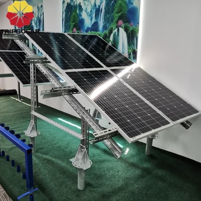 An Boden montierte Solarmodule Montagestruktur Schneelast 1,5KN/m2 und Windbelastung 60M/s