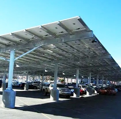 Voll montierte Solar Carport Stahl Carport Schutz für Haus Solarenergie Halter