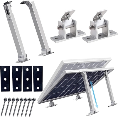 Anodisierte Sonnenkollektorhalterung für Flachdach- und Wandmontage