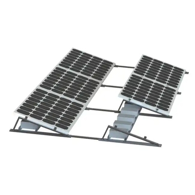 Natürliche Silbergrundmontage für die Installation von Solarzellenvormontiert und individuell angepasst