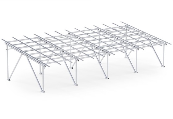 Aluminium Solar Carport Montage Kit für Windlast 60m/s Solar Canopy Connector System