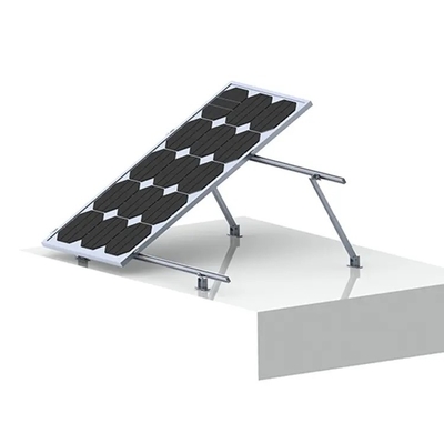 Einstellbares Hinterbein-Vorderbein-Solarregal für die Effizienz der Installation von PV-Solarkollektoren