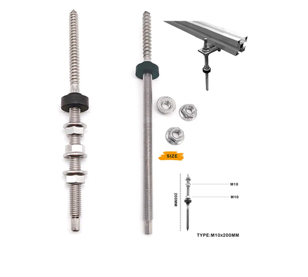 Flat Tile Solar Roof Hook SUS Montage Struktur 25YRS Lebensdauer und verschiedene Größen