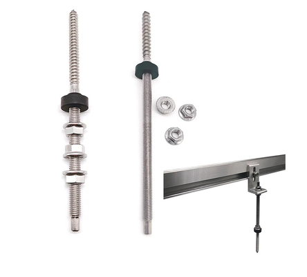 Flat Tile Solar Roof Hook SUS Montage Struktur 25YRS Lebensdauer und verschiedene Größen