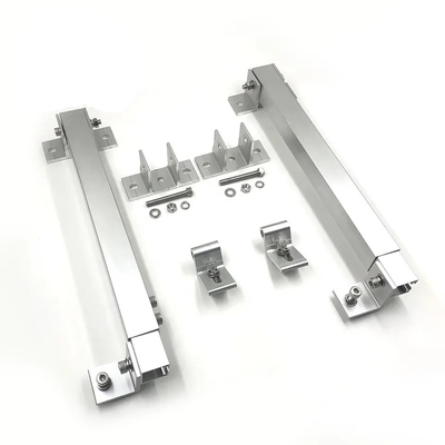 Silberne oder schwarze Aluminiumhalterungen für Solarkolbenhalter