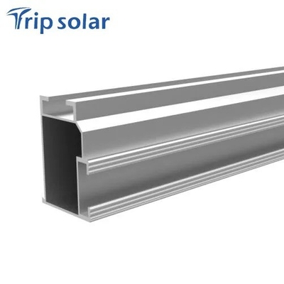 Natürliche Silbersolarplatten-Montagereile für Rahmen- oder Rahmenlose Module