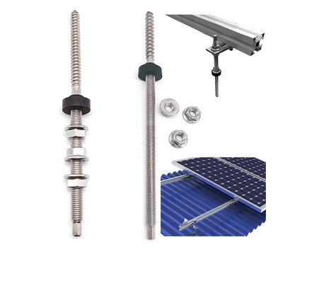 Edelstahl Photovoltaik-Solar-Balkon-Haken für und Montage von Solaranlagen auf Dächen