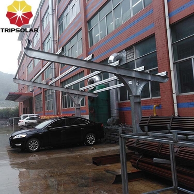 Carport Solar Montage System 10KW Leichtgewicht Aluminium Solar Carports für den Parkplatz