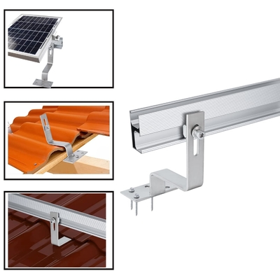 ISO9001/CE zugelassene Edelstahl-Dach-Schienenhaken für Fliesen-Dach-Solar-Hochstütze