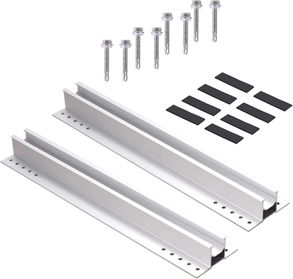 Ein starkes und unkompliziertes PV-Solarpanel mit Anodisierten Aluminium-Rail-Kits