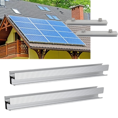 Ein starkes und unkompliziertes PV-Solarpanel mit Anodisierten Aluminium-Rail-Kits