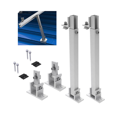 60 M/s Windlastverstellbarer Aluminium-Solarpanel-Halterhalter für die Anbringung kleiner Panels