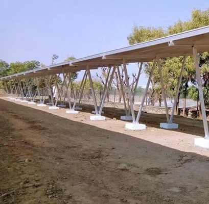 60m/s Windlast Solar Carport-Behälter für die schnelle Installation von Solar-Panel-Kit zu Hause