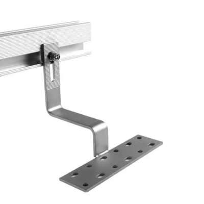 Anodisierter Dachhaken und einstellbarer Metallhaken perfekt für die Installation von PV-Solarkollektoren
