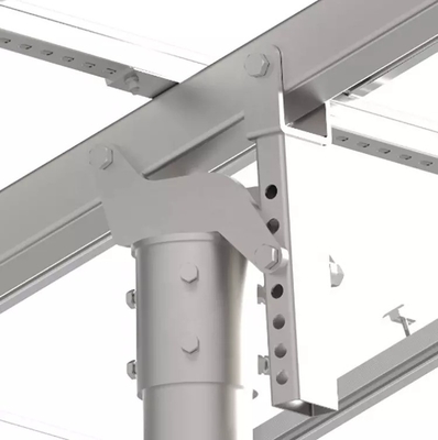 Einrichtung von Carport-PV-Solarkollektoren Montage Aluminium-Schiene mit 25 YRS Lebensdauer