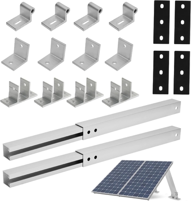 Verstellbares Solarpanel Tilt Mount 25-Jahresdauer Natürlich oder schwarz für die Dachmontage