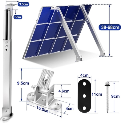 ISO9001/CE/AS/NZS 1170/TUV zertifizierte verstellbare Unterstützung für die Montage von Solarzellen