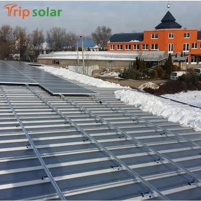 Solarrail-Anschlussklemme für die Montage von Solarzellen auf Landschafts-/Portraitorientierung