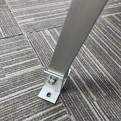 Verstellbares Neigungsvorbein Hinterbein Aluminiumhalter für die Installation von PV-Solarkollektoren