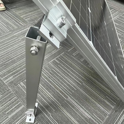 Verstellbares Neigungsvorbein Hinterbein Aluminiumhalter für die Installation von PV-Solarkollektoren