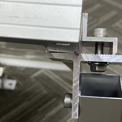 Verstellbares Neigungsvorbein Hinterbein Aluminiumhalter für die Installation von PV-Solarkollektoren