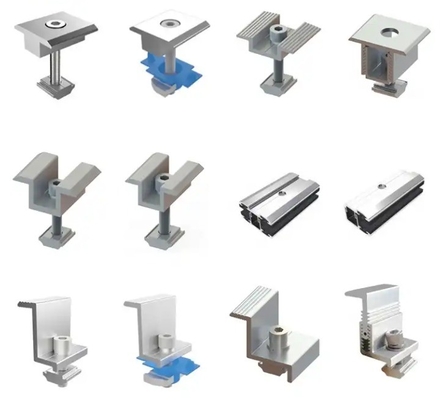 Schneebelastung 1,5KN/m2 AS/NZS Standard-Solarstütze für Pantile-Tagel-Dachverstellbarer Haken