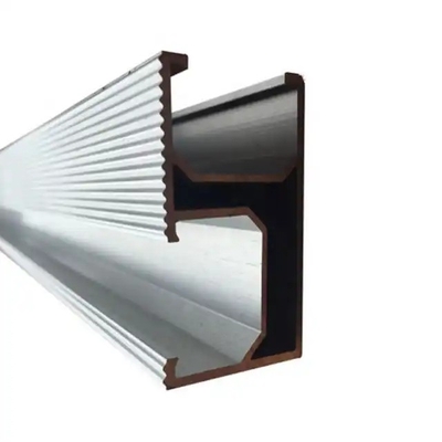 angepasste Anbaustrukturen für Aluminium-basierte PV-Solarzüge für anwendbare Module