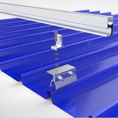 Aluminium Solar Metall Zinn Dach Montage System für Schienen L Fußklemme Erdung Clip Erdung Lug