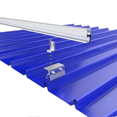 1.4KN/m2 Schneelast Anodisierte Solarmini-Schiene für Solardachmontage-System-Schiene