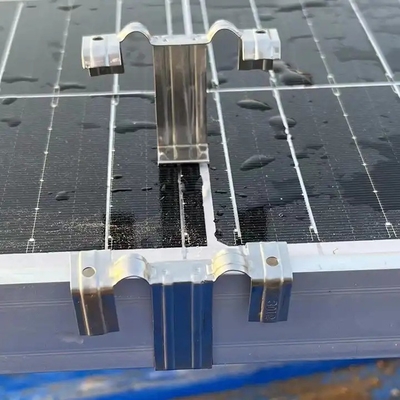 30mm 35mm 40mm UV-beständiges Kunststoff-Solarpanel Wasserabfluss-Clip Schneelast 1,5KN/m2