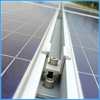 Schneebelastung 1,4 KN/m2 Sonnen-Endklemme für Solarenergiesysteme bei der Montage von Solarzellen