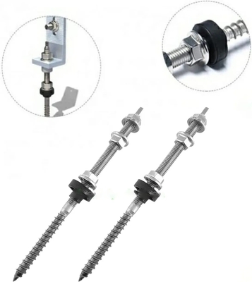 Solarmontage Hanger Bolt Kit mit Anodisierten Oberfläche für Dachfliesen ISO9001/CE zertifiziert